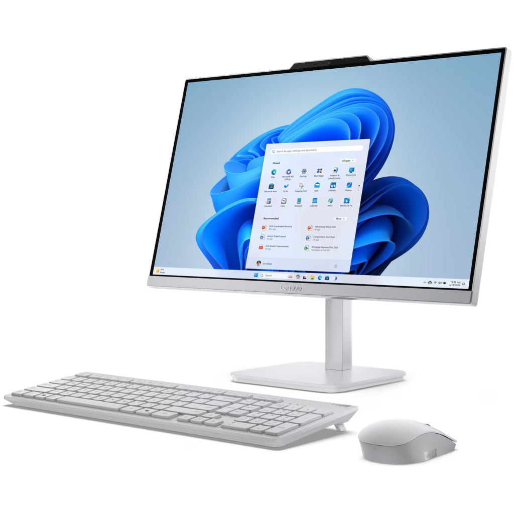 Комп'ютер Lenovo A100 AiO / i3-N305, 8, 512, WKM (F0J60045UO) - фото 11 Комп'ютер Lenovo A100 AiO / i3-N305, 8, 512, WKM (F0J60045UO) - фото 11