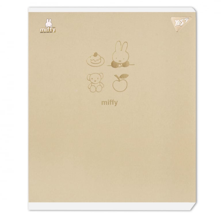 Зошит Yes Gold Miffy А5 24 аркушів клітинка (767537) - фото 12