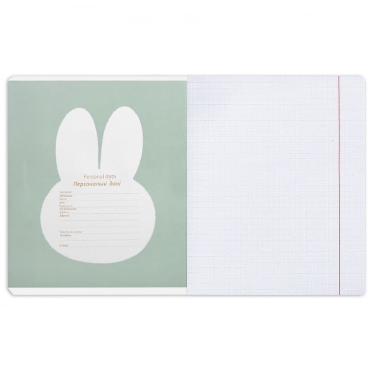 Зошит Yes Gold Miffy А5 24 аркушів клітинка (767537) - фото 3