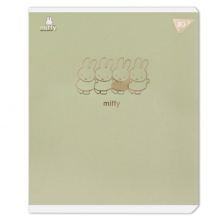 Зошит Yes Gold Miffy А5 24 аркушів клітинка (767537) - фото 6