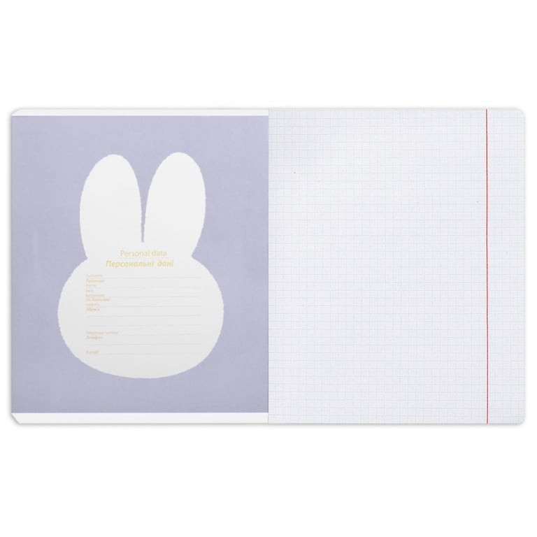 Зошит Yes Gold Miffy А5 24 аркушів клітинка (767537) - фото 10