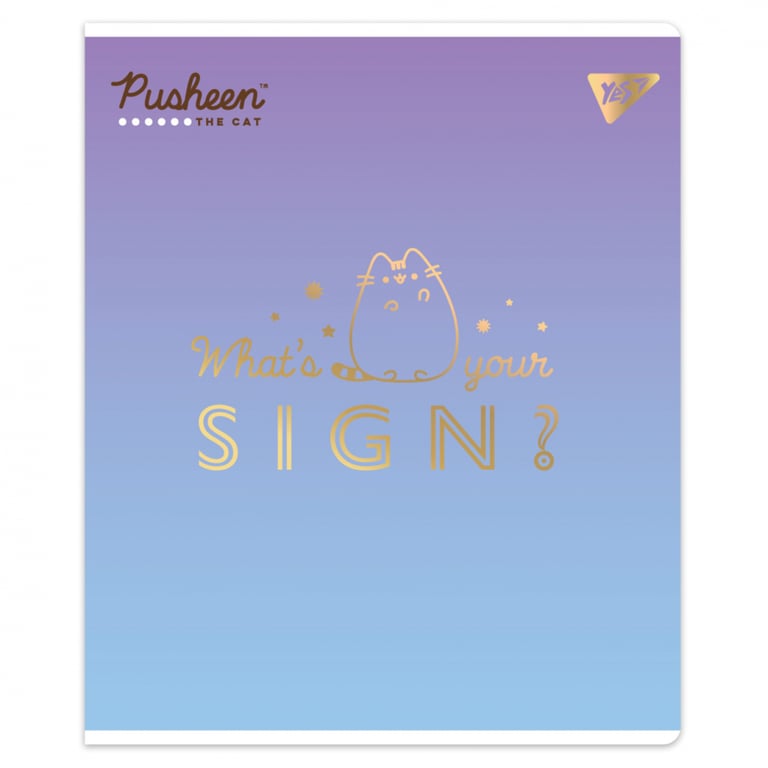 Зошит Yes Goldstar Pusheen А5 12 аркушів клітинка (767493) - фото 5