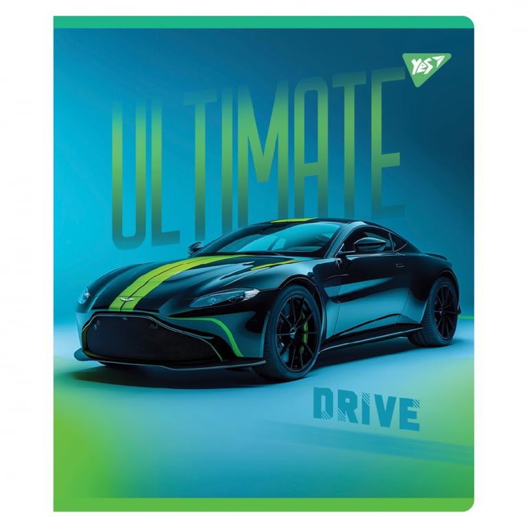 Зошит Yes Ultimate drive А5 24 аркушів клітинка (767541) - фото 6