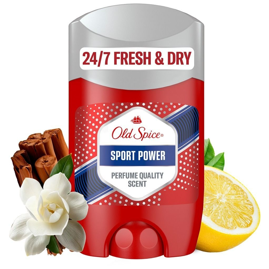 Антиперспірант Old Spice Sport Power 50 мл (8700216658867) - фото 2 Антиперспірант Old Spice Sport Power 50 мл (8700216658867) - фото 2