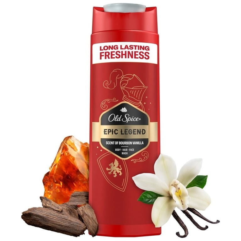 Гель для душу Old Spice Epic Legend 400 мл (8700216611046) - фото 2