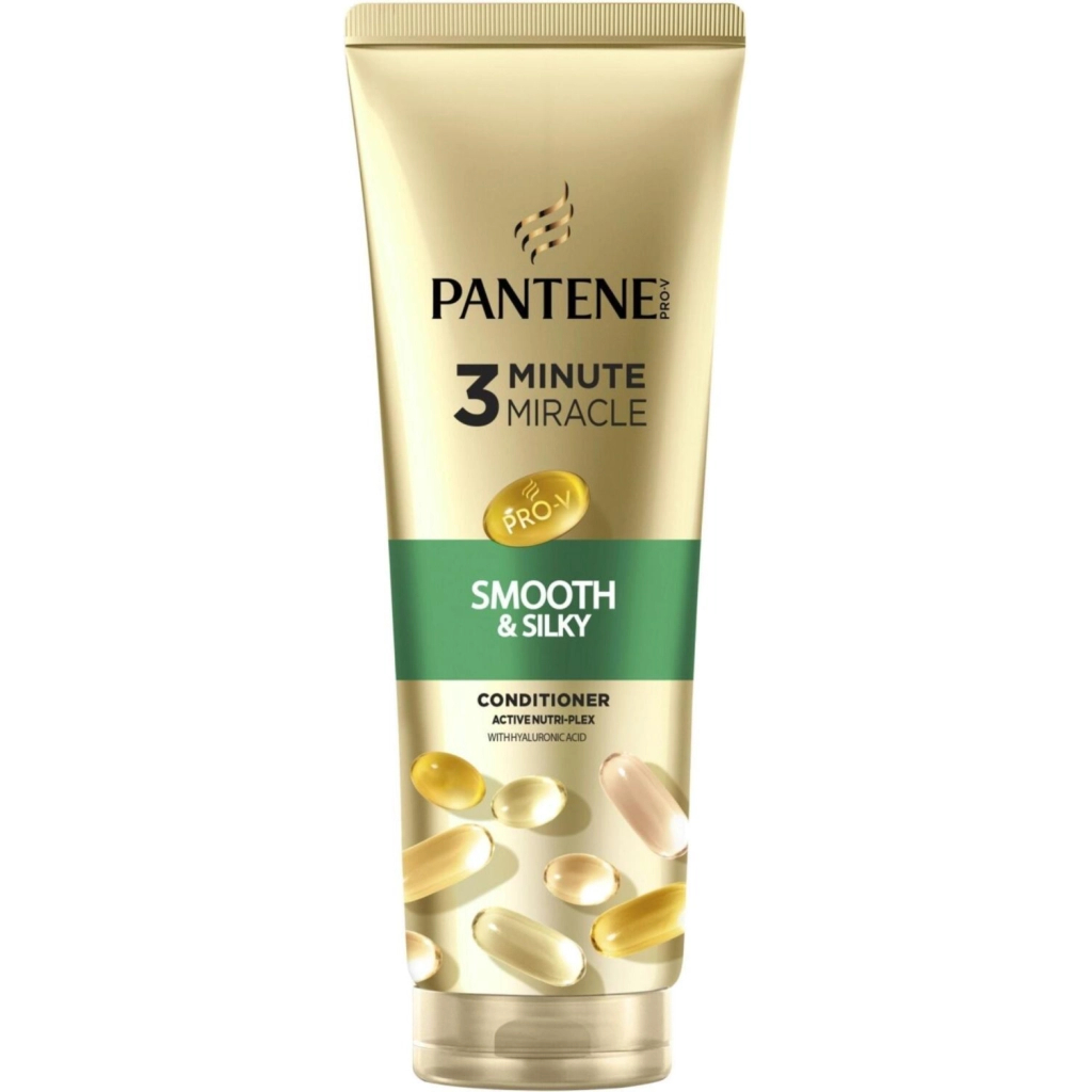 Кондиціонер для волосся Pantene Pro-V 3 Minute Miracle Гладке та шовковисте 220 мл (8700216823609) - фото 1 Кондиціонер для волосся Pantene Pro-V 3 Minute Miracle Гладке та шовковисте 220 мл (8700216823609) - фото 1