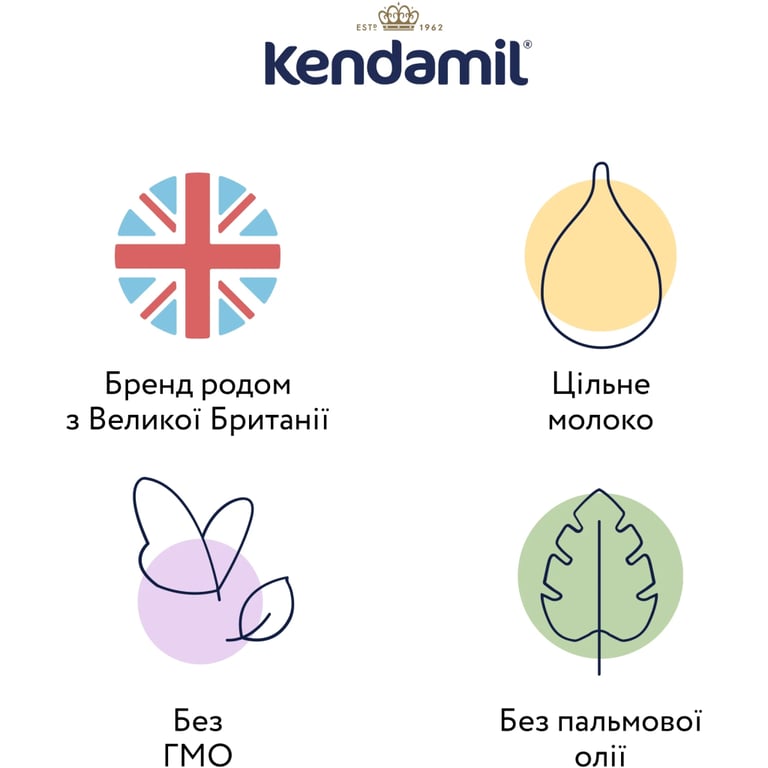 Дитяча суміш Kendamil Classic 2 молочна 6-12 місяців 800 г (92000039) - фото 3