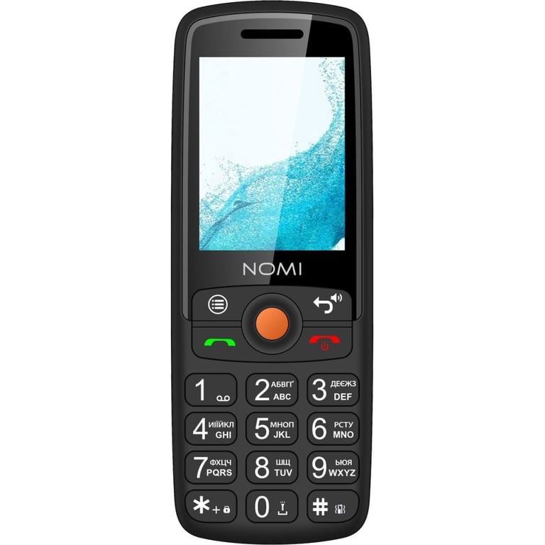 Мобільний телефон Nomi i2440 Black - фото 2
