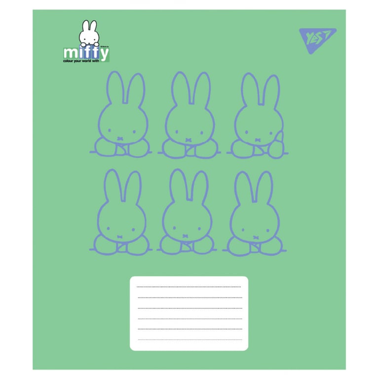 Зошит Yes Miffy Bunny А5 18 аркушів клітинка (767620) - фото 2