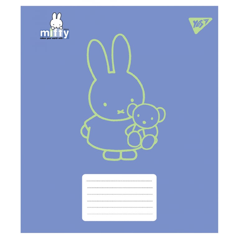 Зошит Yes Miffy Bunny А5 18 аркушів клітинка (767620) - фото 6