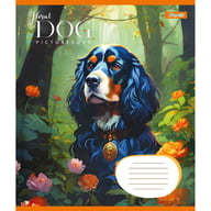 Зошит 1 вересня Floral dog А5 12 аркушів лінія (766943) - фото 6