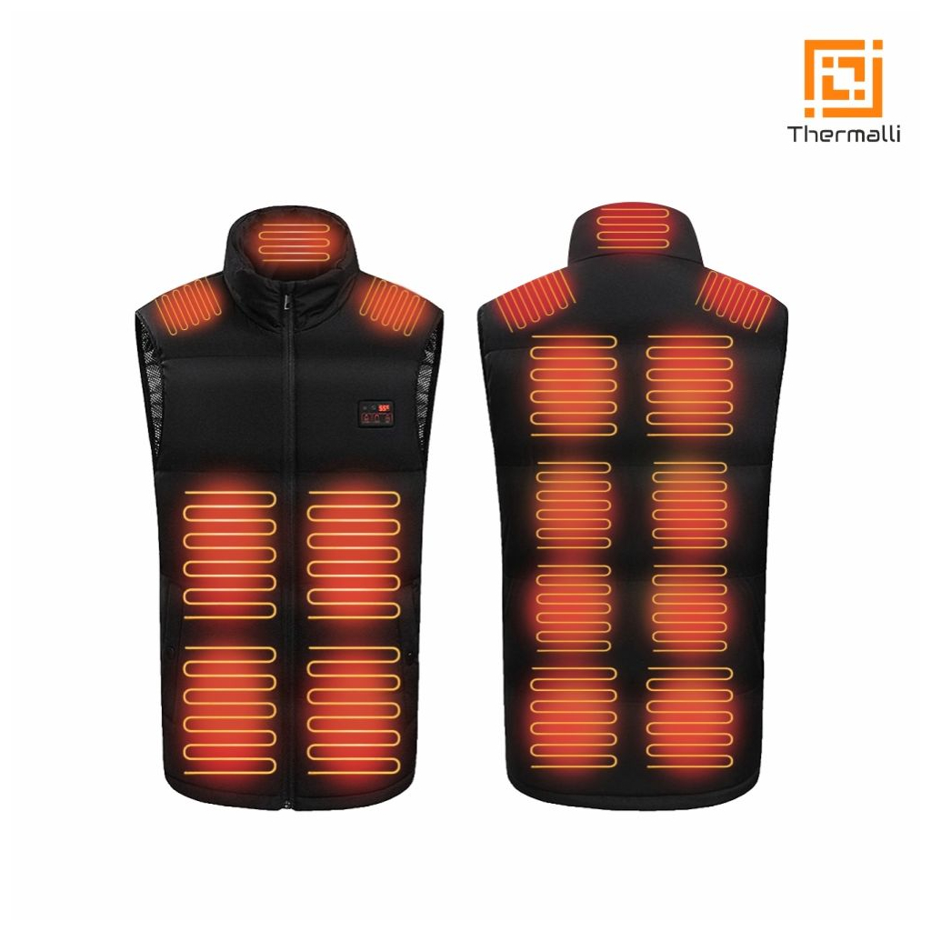 Жилет з підігрівом Thermalli Morzine чорний M (10100305-01M) - фото 3 Жилет з підігрівом Thermalli Morzine чорний M (10100305-01M) - фото 3