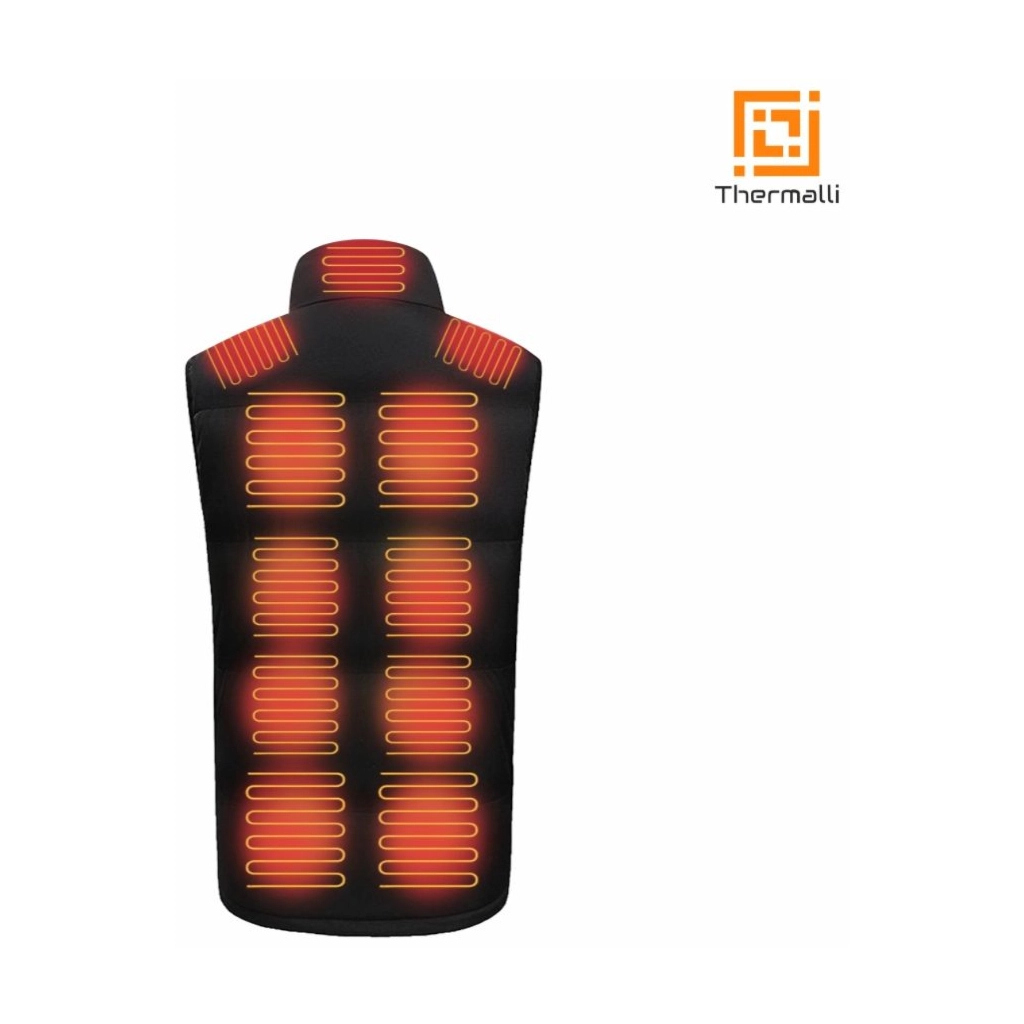 Жилет з підігрівом Thermalli Morzine чорний S (10100305-01S) - фото 2 Жилет з підігрівом Thermalli Morzine чорний S (10100305-01S) - фото 2