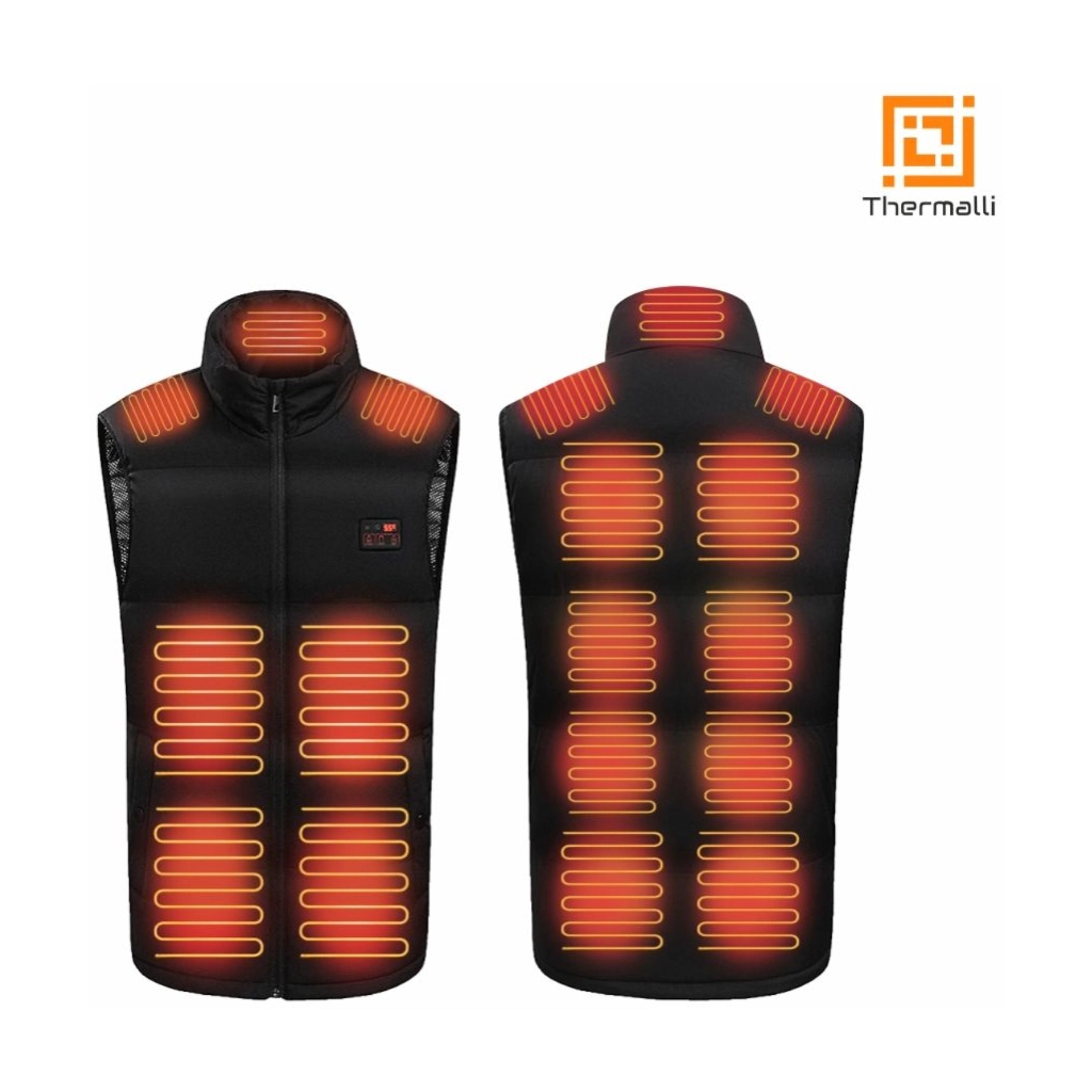 Жилет з підігрівом Thermalli Morzine чорний S (10100305-01S) - фото 3 Жилет з підігрівом Thermalli Morzine чорний S (10100305-01S) - фото 3