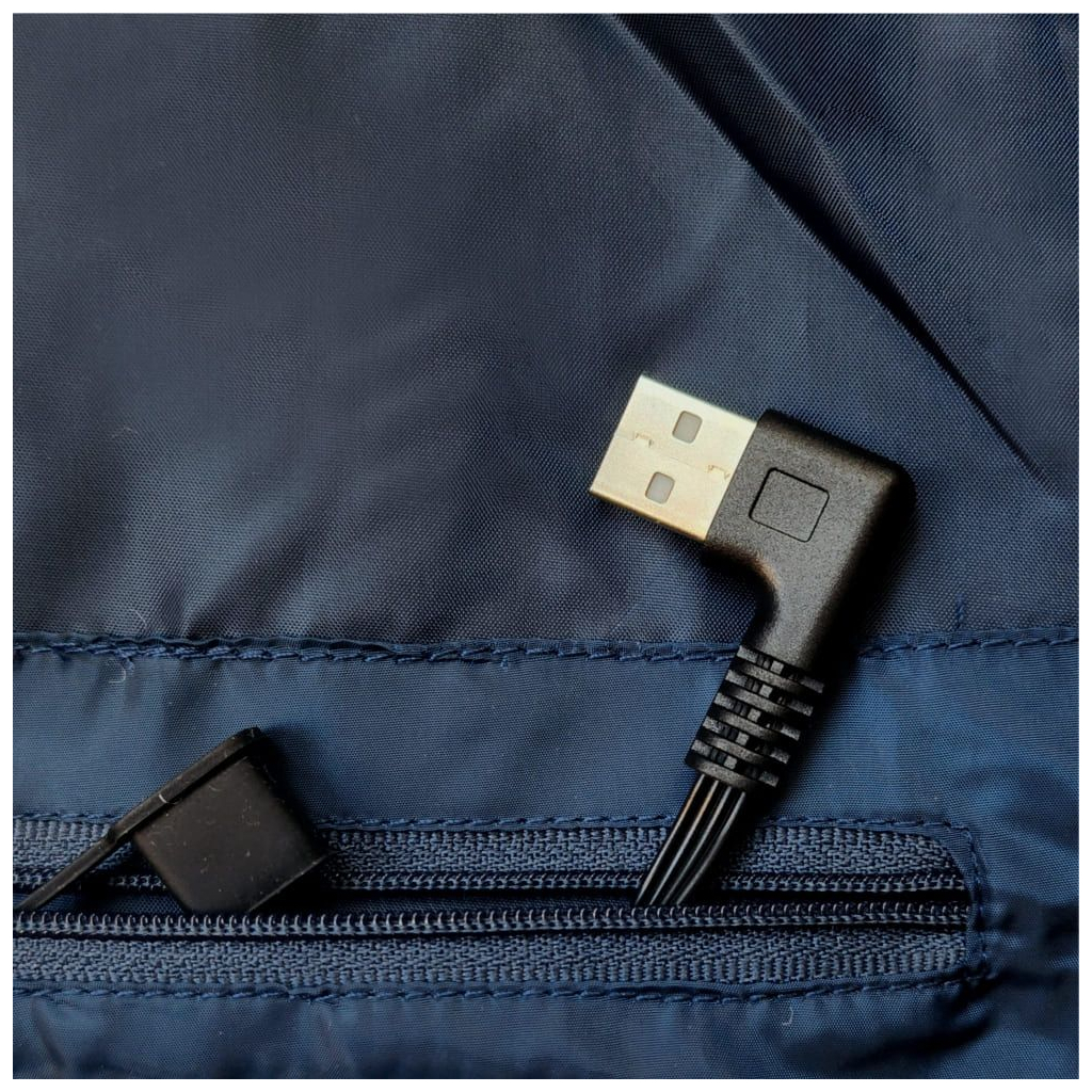 Жилет з підігрівом Thermalli Val Cenis синій M (10100105-44M) - фото 6 Жилет з підігрівом Thermalli Val Cenis синій M (10100105-44M) - фото 6