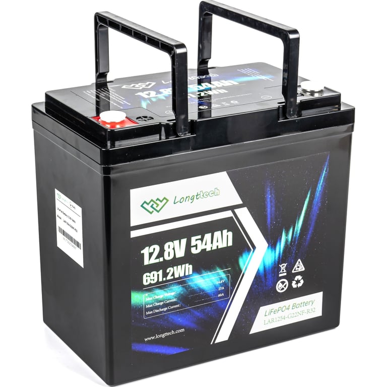 Батарея LiFePo4 Longttech 12.8V - 54Ah (LAR1254-G22NF-R32) - фото 6