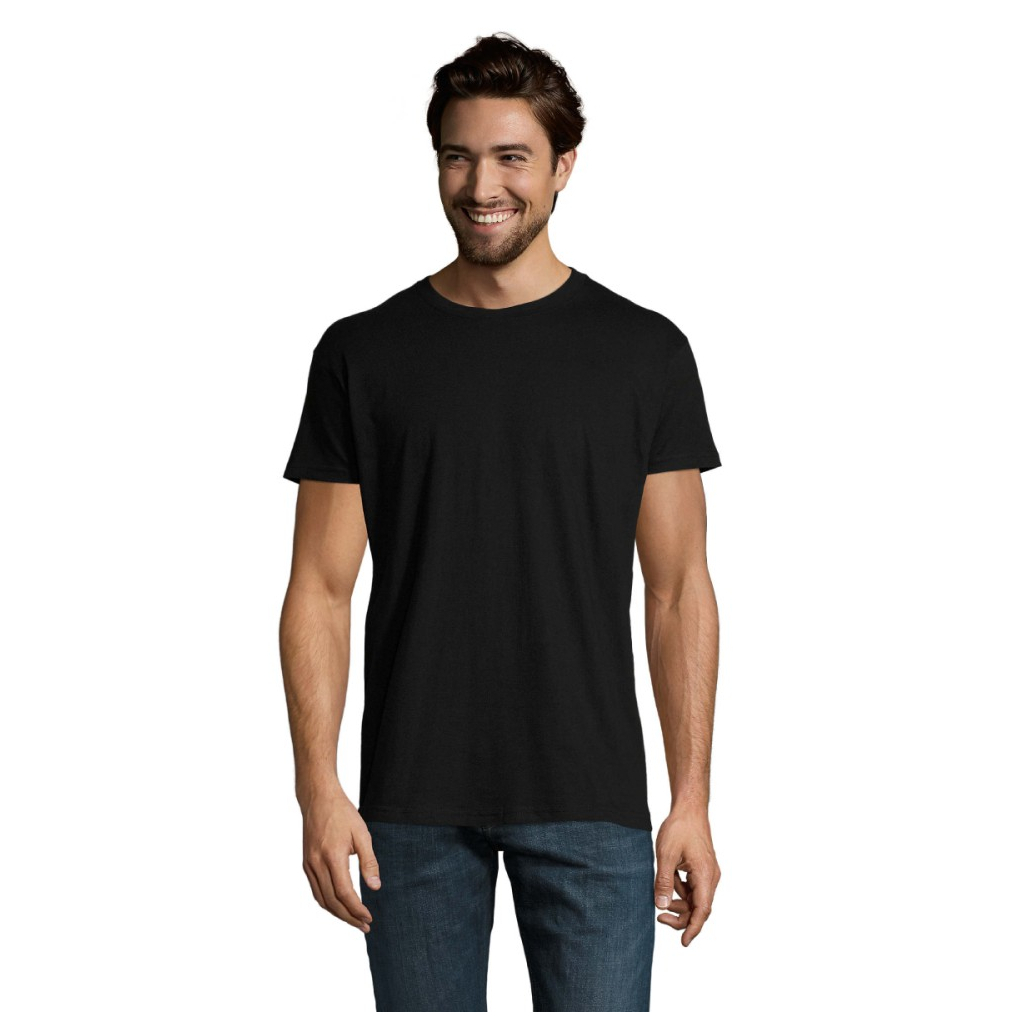 Футболка Sols Imperial насичений чорний 3XL (115003093XL) Футболка Sols Imperial насичений чорний 3XL (115003093XL)