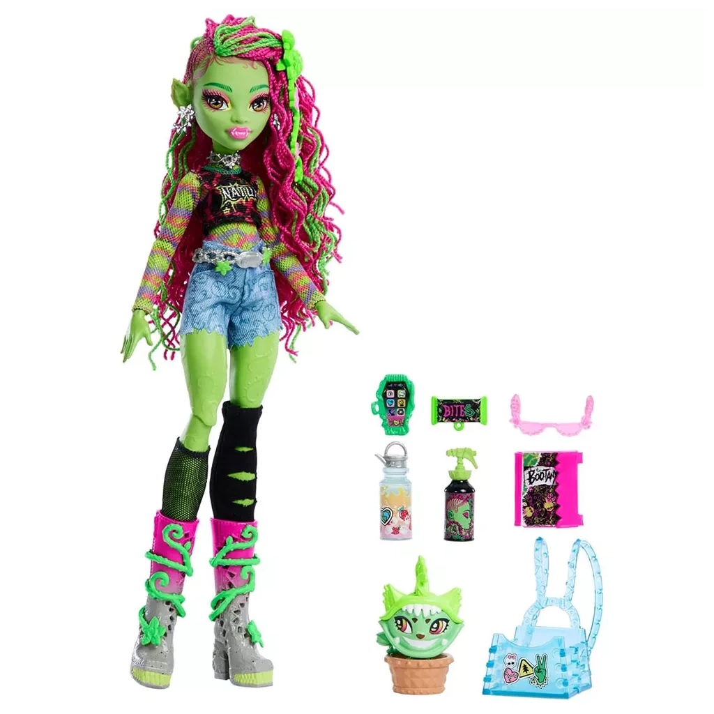 Лялька Monster High Монстро-класика Венера (HRP81) - фото 2 Лялька Monster High Монстро-класика Венера (HRP81) - фото 2
