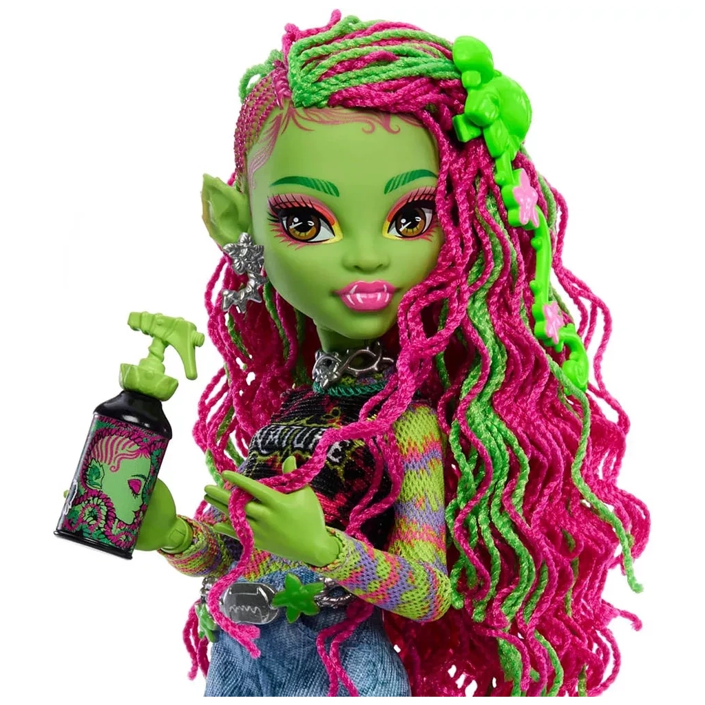 Лялька Monster High Монстро-класика Венера (HRP81) - фото 3 Лялька Monster High Монстро-класика Венера (HRP81) - фото 3