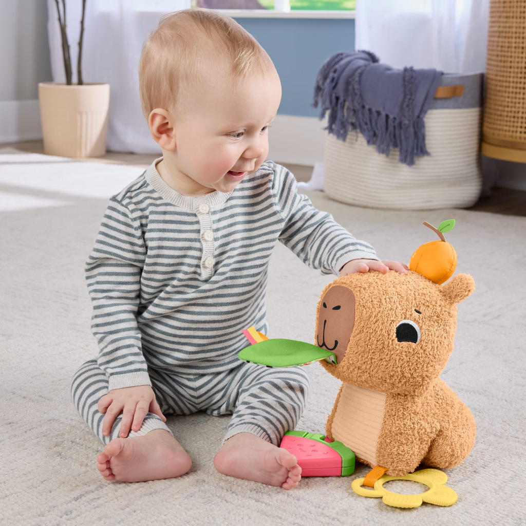 Розвиваюча іграшка Fisher-Price Капібара (HYR54) - фото 9 Розвиваюча іграшка Fisher-Price Капібара (HYR54) - фото 9