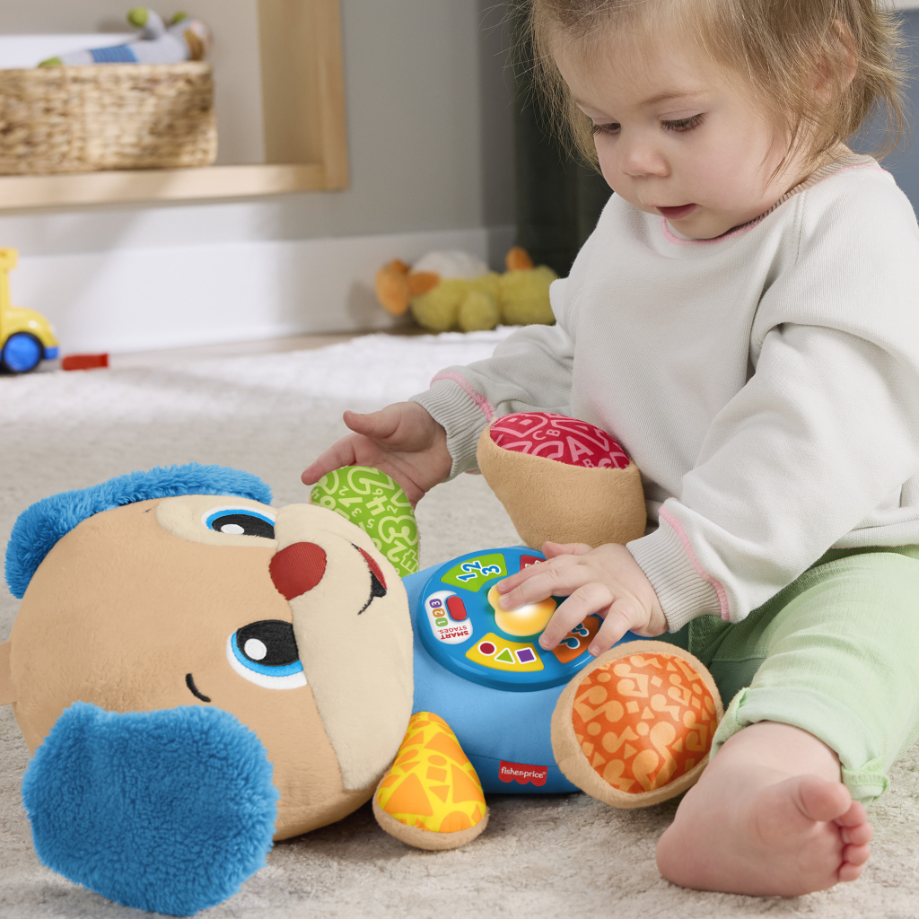 Розвиваюча іграшка Fisher-Price Smart Stages Розумне щеня багатомовне (JFD23) - фото 4 Розвиваюча іграшка Fisher-Price Smart Stages Розумне щеня багатомовне (JFD23) - фото 4