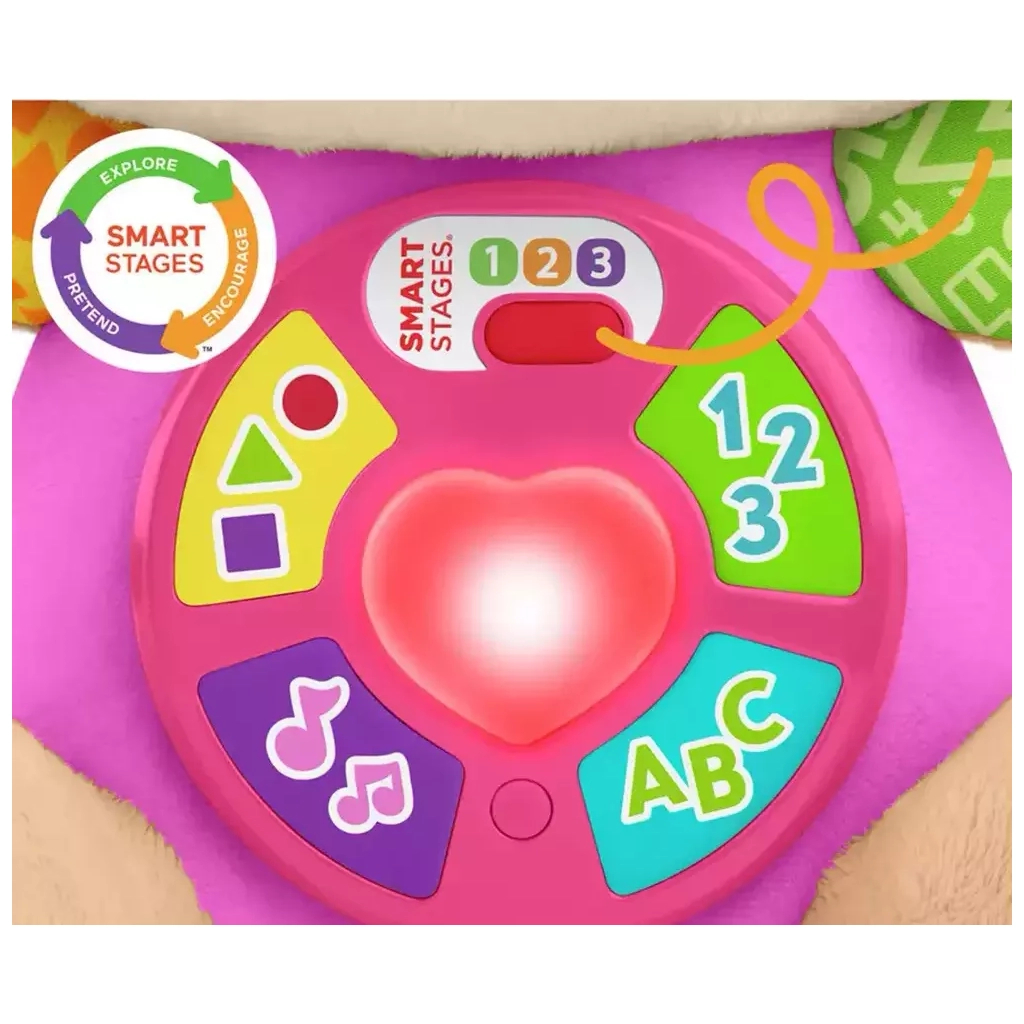 Розвиваюча іграшка Fisher-Price Smart Stages Сестричка розумного цуценя багатомовна (JFD32) - фото 6 Розвиваюча іграшка Fisher-Price Smart Stages Сестричка розумного цуценя багатомовна (JFD32) - фото 6