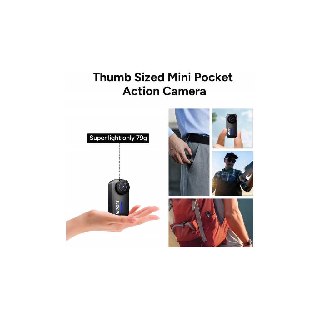 Екшн-камера SJCAM C110+ (6972476162992) - фото 5 Екшн-камера SJCAM C110+ (6972476162992) - фото 5