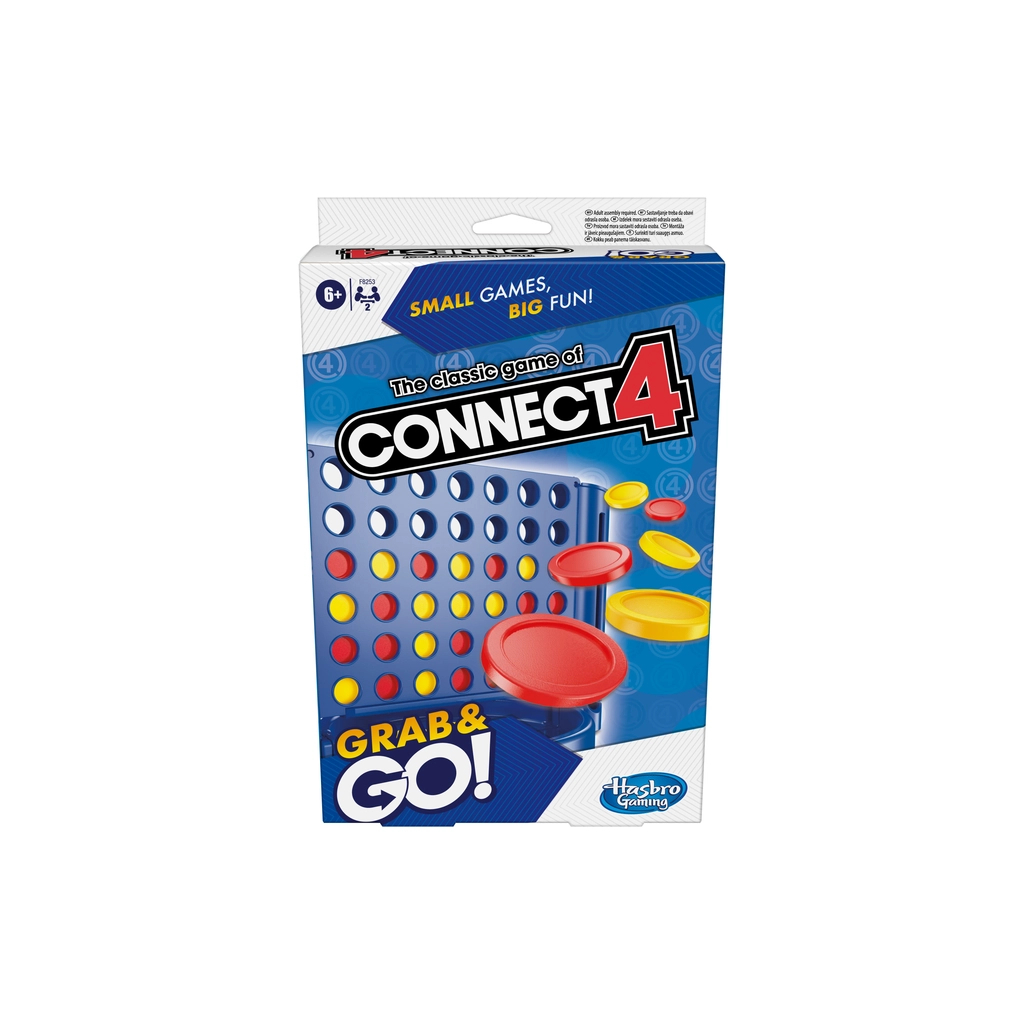 Настільна гра Hasbro дорожня Збери 4 (F8253) - фото 6 Настільна гра Hasbro дорожня Збери 4 (F8253) - фото 6