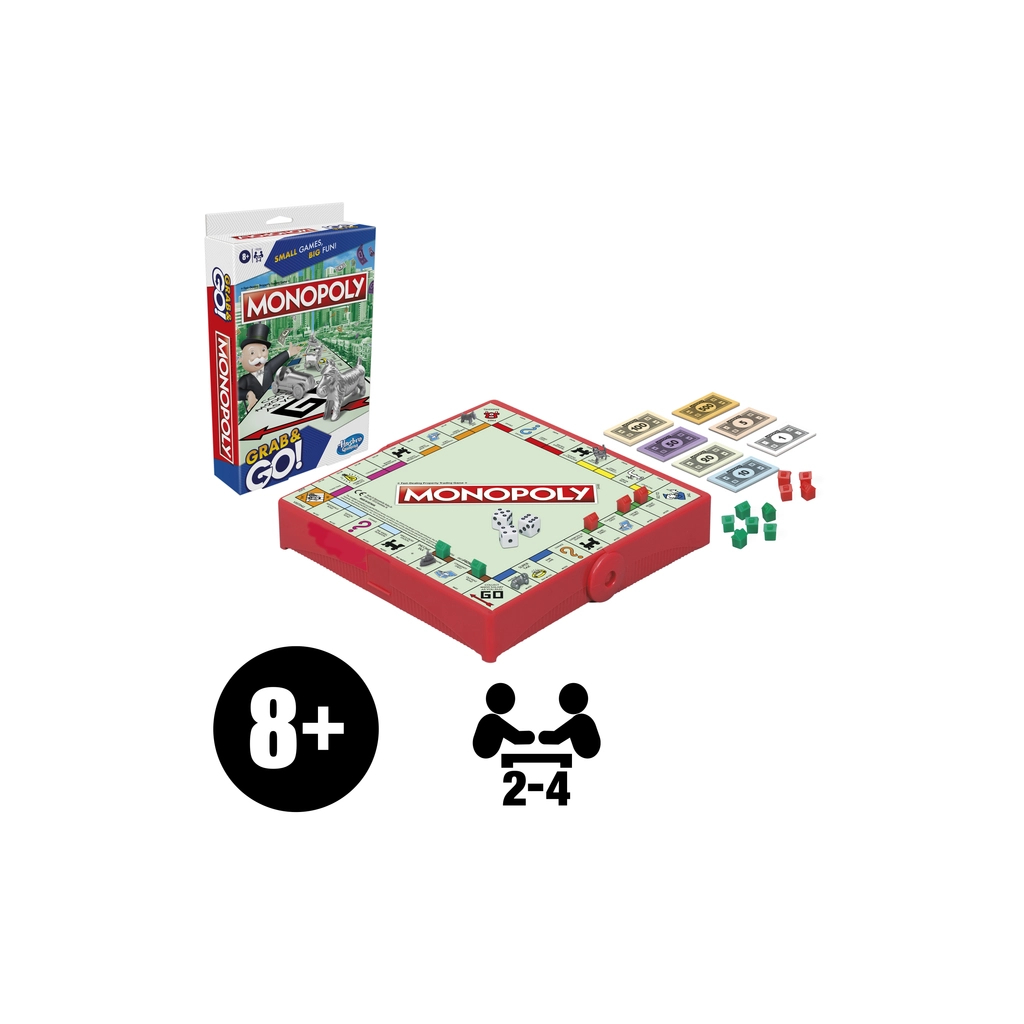 Настільна гра Hasbro дорожня Монополія (F8256) - фото 5 Настільна гра Hasbro дорожня Монополія (F8256) - фото 5