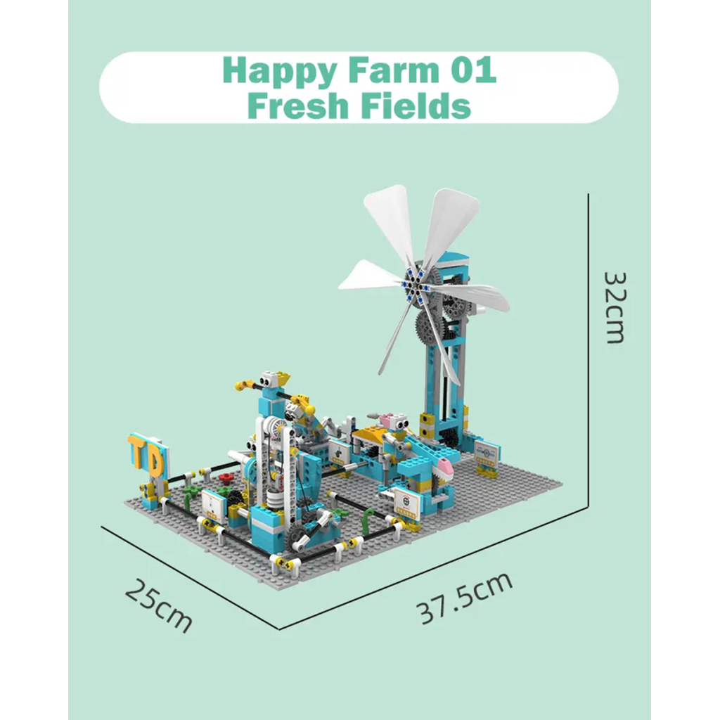 Конструктор Makerzoid Happy Farm Fresh Fields (MKZ-HF-01) - фото 3 Конструктор Makerzoid Happy Farm Fresh Fields (MKZ-HF-01) - фото 3