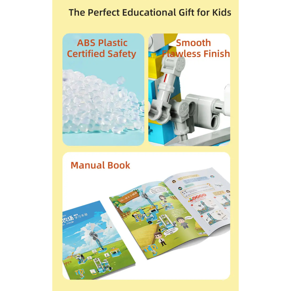 Конструктор Makerzoid Happy Farm Fresh Fields (MKZ-HF-01) - фото 4 Конструктор Makerzoid Happy Farm Fresh Fields (MKZ-HF-01) - фото 4