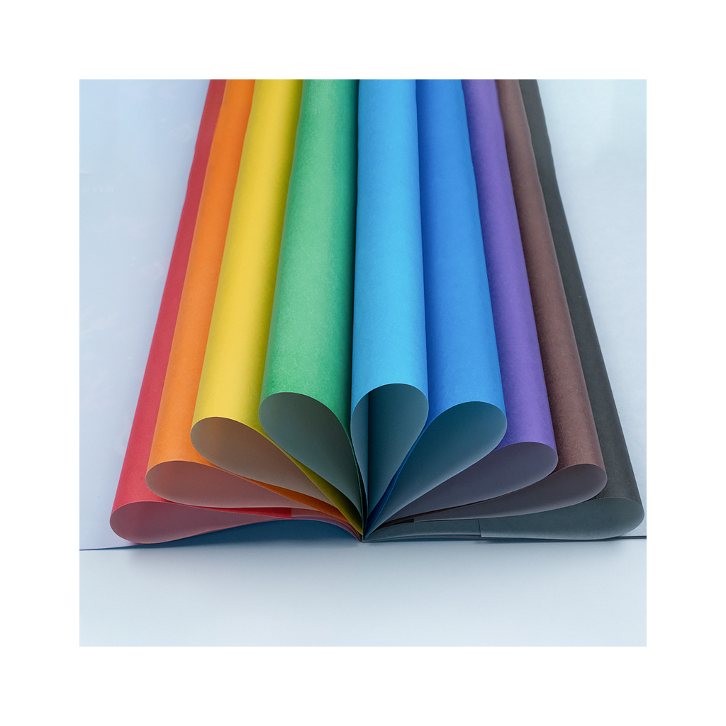 Кольоровий папір Kite А4 односторонній (18 аркушів/ 9 кольорів) в асортименті (K23-1250) - фото 5 Кольоровий папір Kite А4 односторонній (18 аркушів/ 9 кольорів) в асортименті (K23-1250) - фото 5