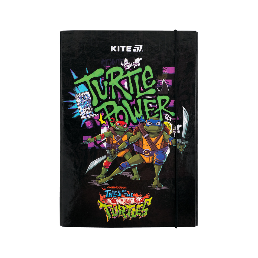 Папка для зошитів Kite В5 на гумці Ninja Turtles (NT25-210) - фото 2 Папка для зошитів Kite В5 на гумці Ninja Turtles (NT25-210) - фото 2