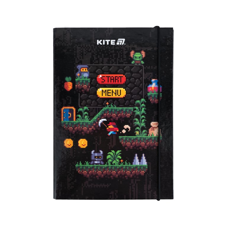 Папка для зошитів Kite В5 на гумці Pixel Game (K25-210-2) - фото 2
