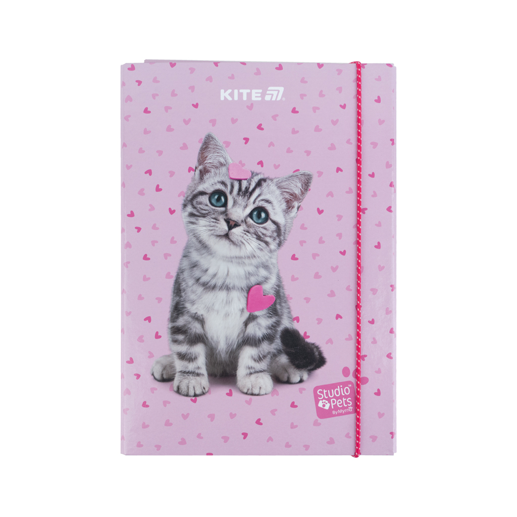 Папка для зошитів Kite В5 на гумці Studio Pets (SP25-210) - фото 2 Папка для зошитів Kite В5 на гумці Studio Pets (SP25-210) - фото 2
