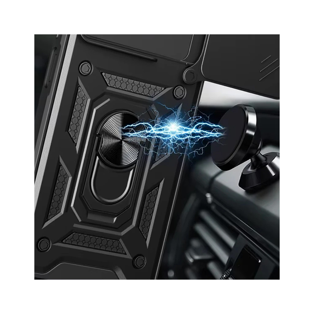 Чохол до мобільного телефона BeCover Military Xiaomi Redmi Note 14 4G Black (713451) - фото 5 Чохол до мобільного телефона BeCover Military Xiaomi Redmi Note 14 4G Black (713451) - фото 5