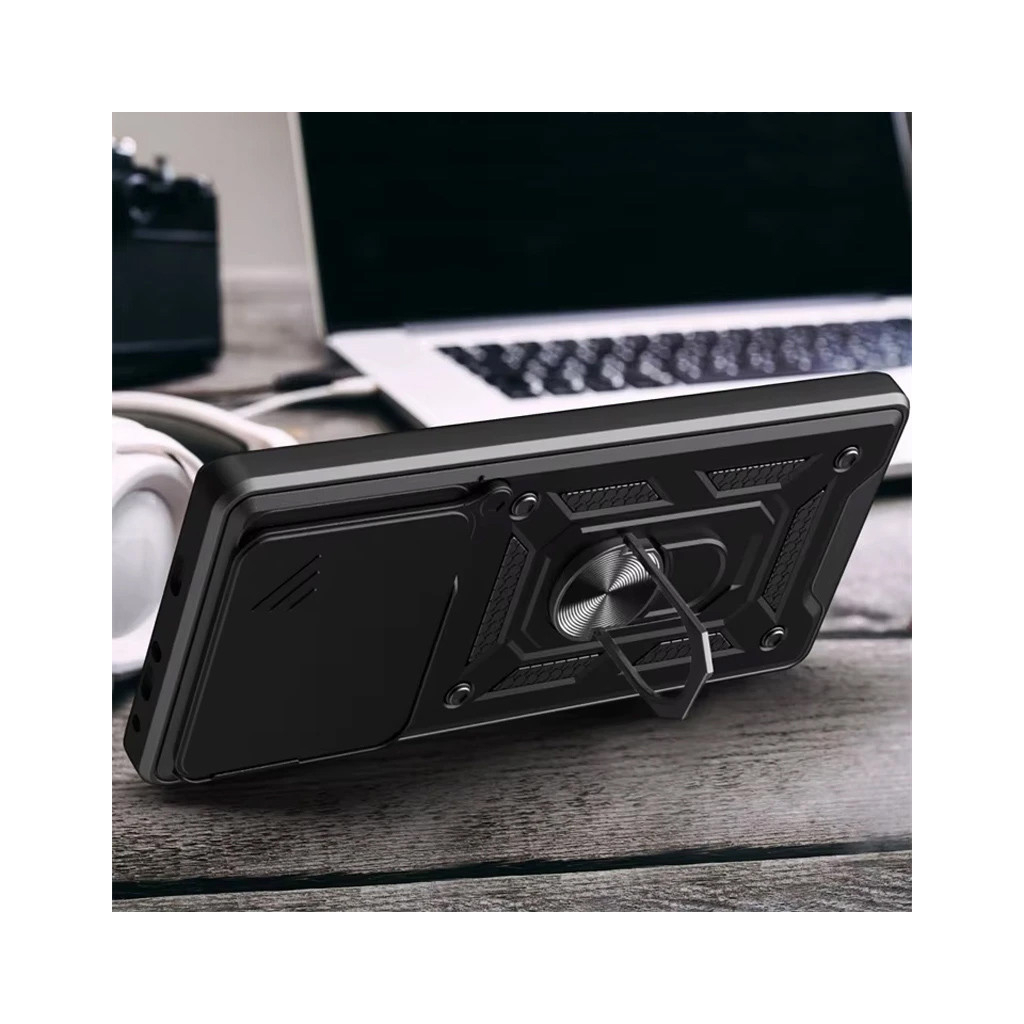 Чохол до мобільного телефона BeCover Military Xiaomi Redmi Note 14 4G Black (713451) - фото 6 Чохол до мобільного телефона BeCover Military Xiaomi Redmi Note 14 4G Black (713451) - фото 6