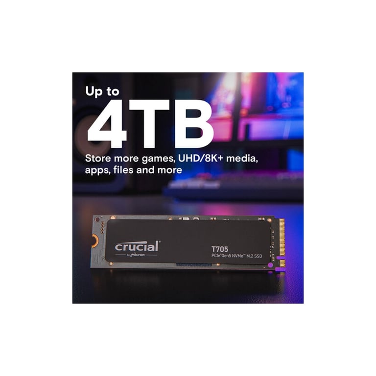 Накопичувач SSD M.2 2280 4TB T705 Micron (CT4000T705SSD3) - фото 3