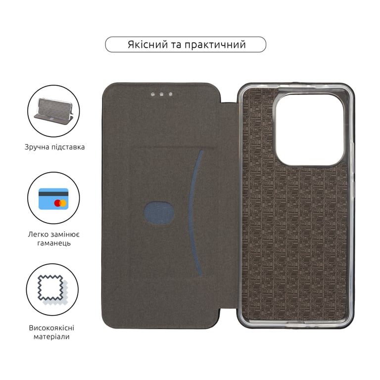 Чохол до мобільного телефона Armorstandart G-Case Xiaomi Redmi Note 14 4G Black (ARM79784) - фото 3