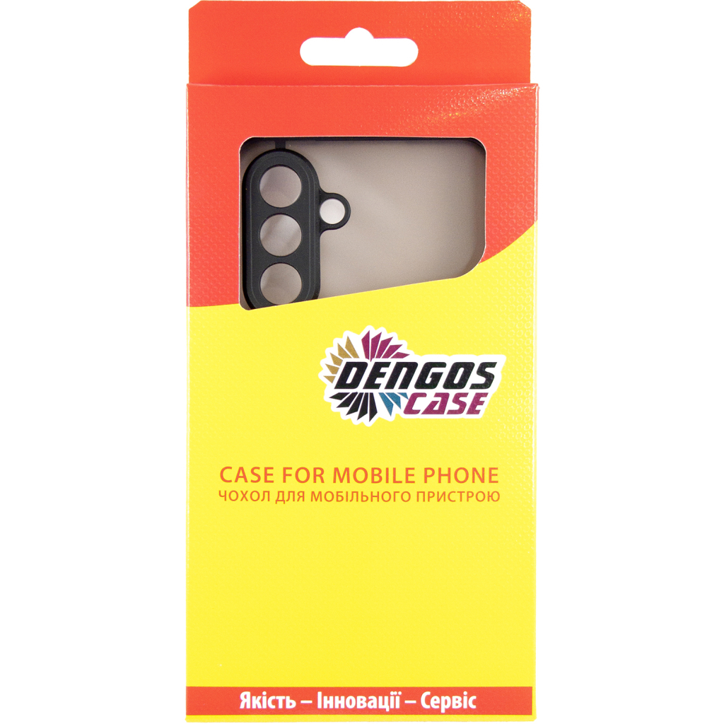 Чохол до мобільного телефона Dengos Matte Samsung Galaxy A36 5G (Black) (DG-TPU-MATT-165) - фото 5 Чохол до мобільного телефона Dengos Matte Samsung Galaxy A36 5G (Black) (DG-TPU-MATT-165) - фото 5