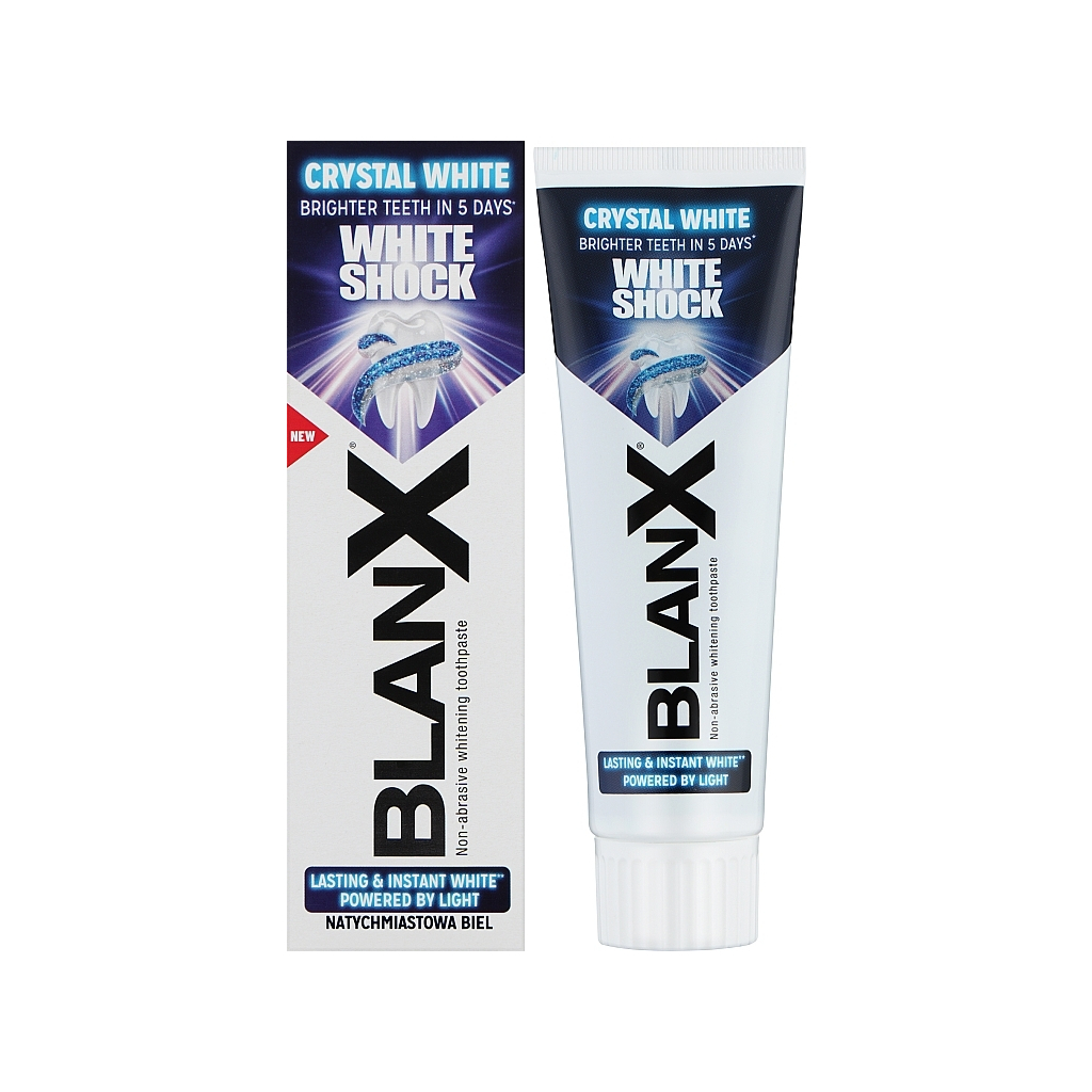 Зубна паста BlanX White Shock 75 мл (8017331051573) - фото 1
