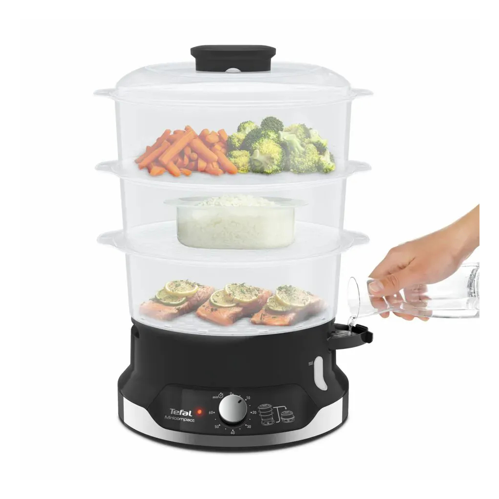 Пароварка Tefal Ultracompact (VC204810) - фото 2 Пароварка Tefal Ultracompact (VC204810) - фото 2