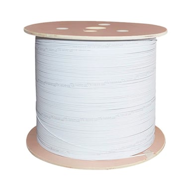 Кабель мережевий PiPo FTTH 2-волоконний, 0.3кН, 2км=1бхт, White (GJXH-2В6 / 11846)