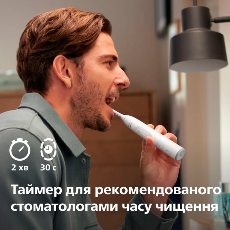 Електрична зубна щітка Philips HX7108/01 - фото 9