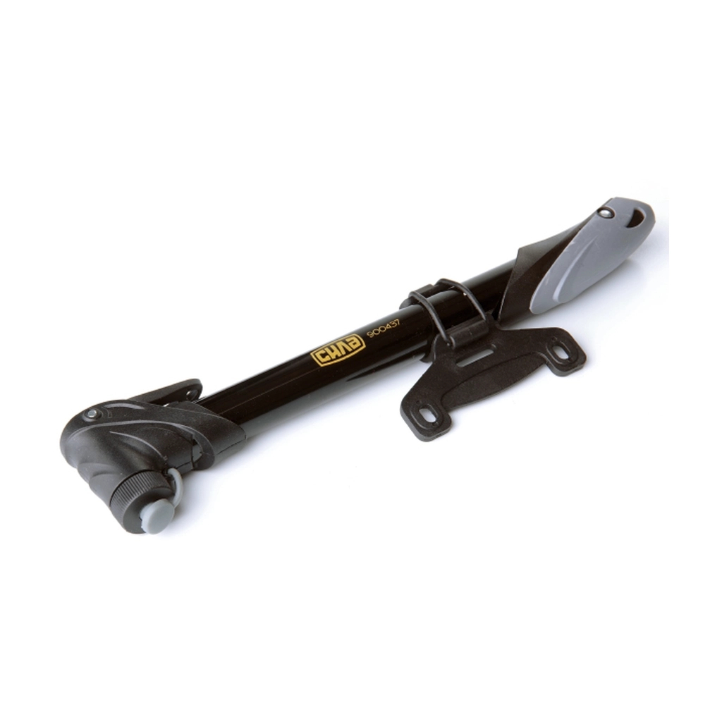 Велосипедний насос СИЛА двосторонній 21х249 з кріпленням (900437) Велосипедний насос СИЛА двосторонній 21х249 з кріпленням (900437)