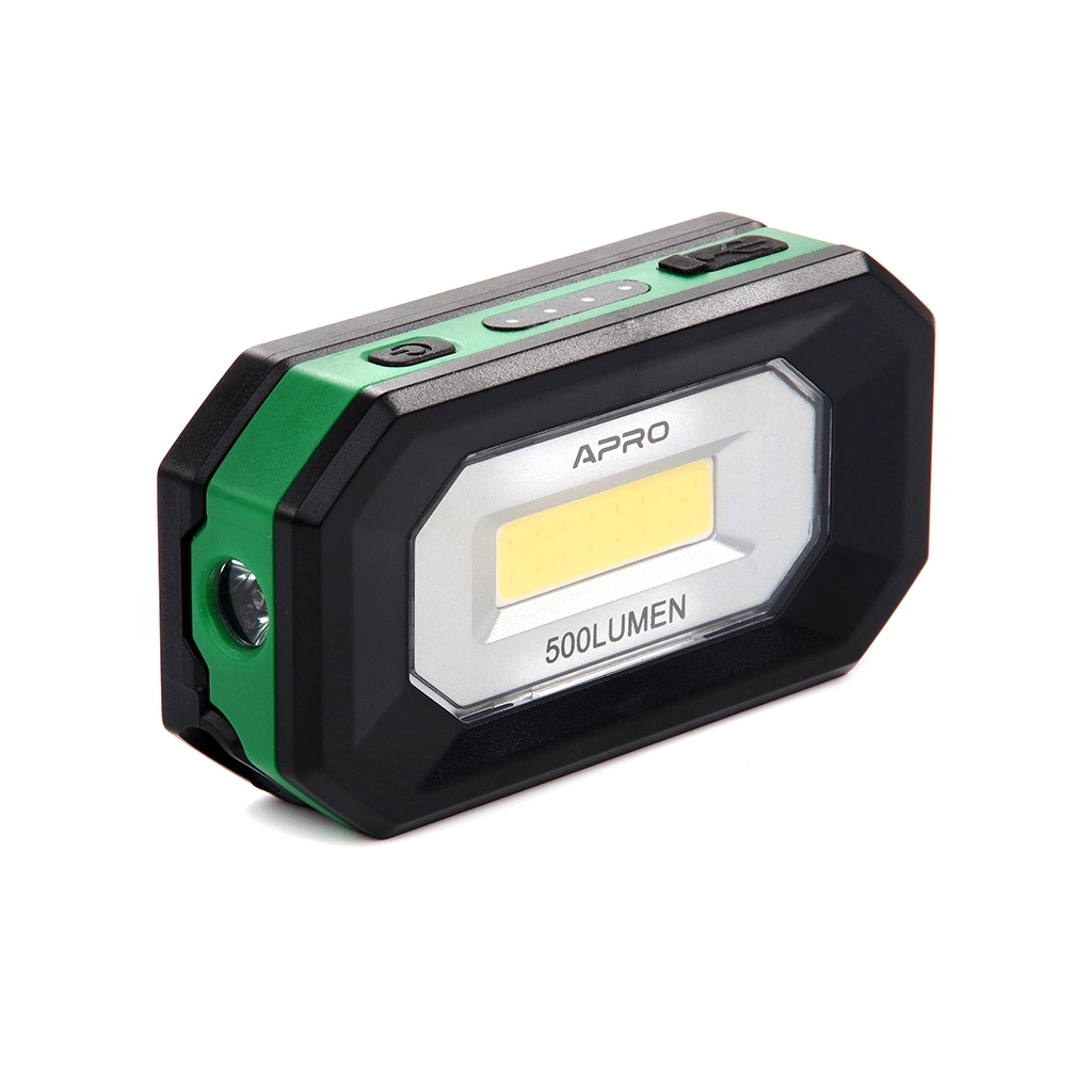 Ліхтар APRO акумуляторний 5 Вт 500 Лм (Li-ion 2000 мАг) (900518) Ліхтар APRO акумуляторний 5 Вт 500 Лм (Li-ion 2000 мАг) (900518)