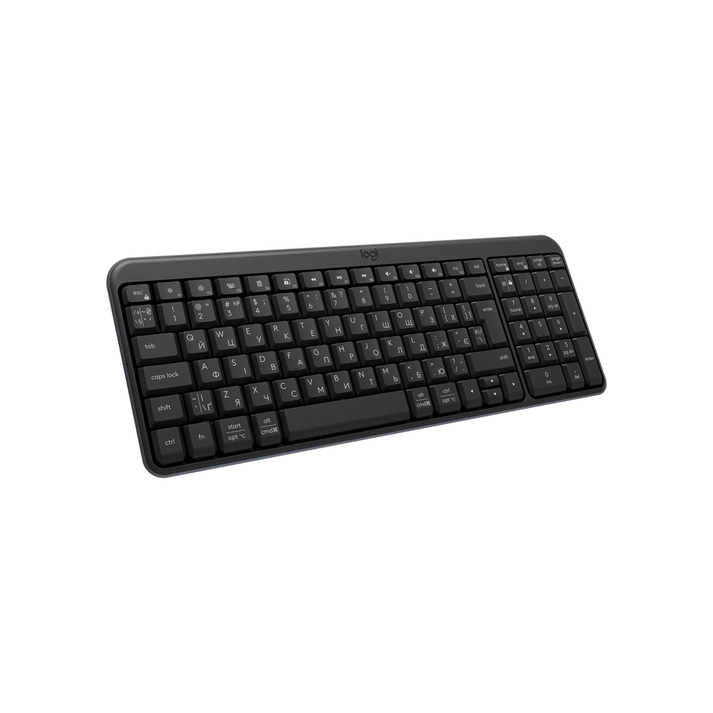 Клавіатура Logitech K250 Bluetooth UA Graphite (920-013822) Клавіатура Logitech K250 Bluetooth UA Graphite (920-013822)