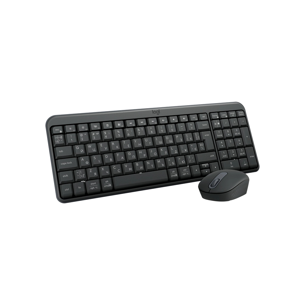Комплект Logitech MK250 Bluetooth UA Graphite (920-013823) - фото 1