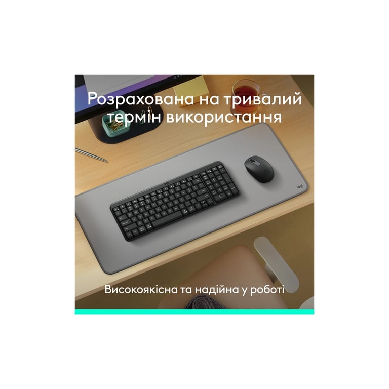 Комплект Logitech MK250 Bluetooth UA Graphite (920-013823) - фото 3