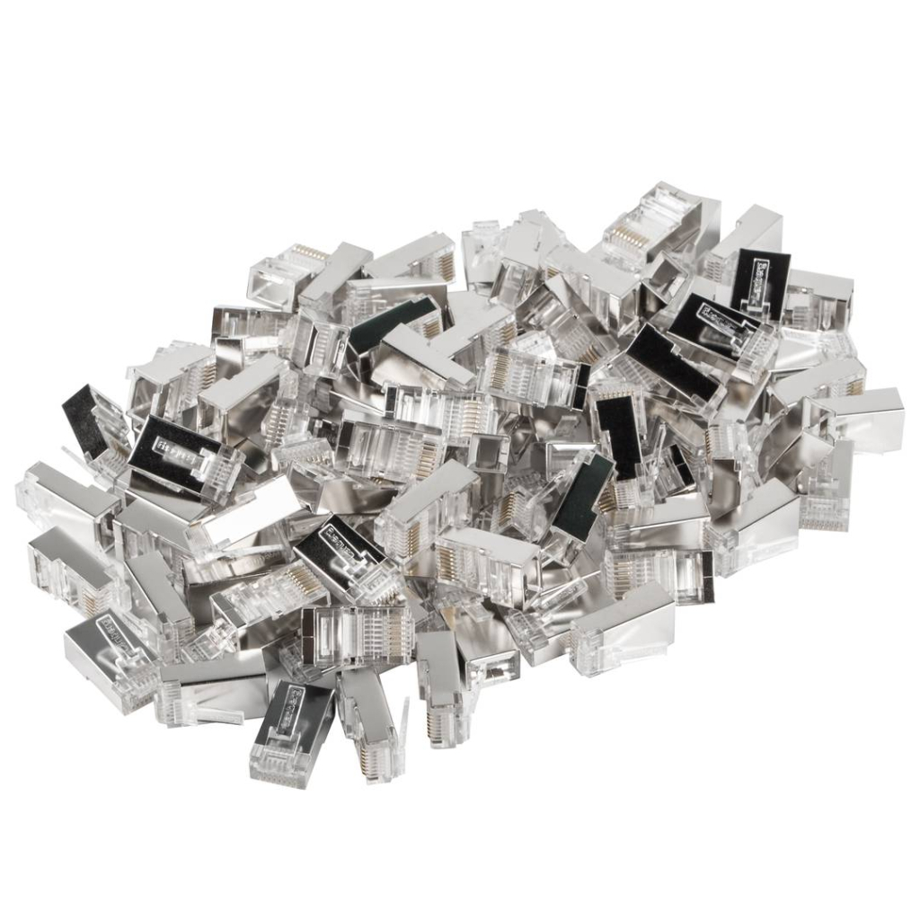 Конектор RJ45 cat.5e STP 8P8C 100шт/пак Kingda (KDPG8015/100) Конектор RJ45 cat.5e STP 8P8C 100шт/пак Kingda (KDPG8015/100)